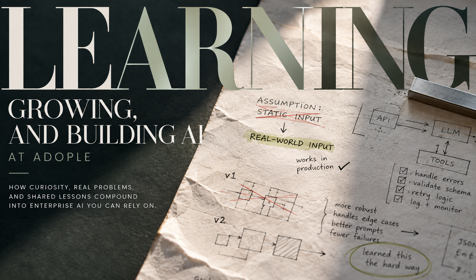Learning, Growing, and Building AI at Adople