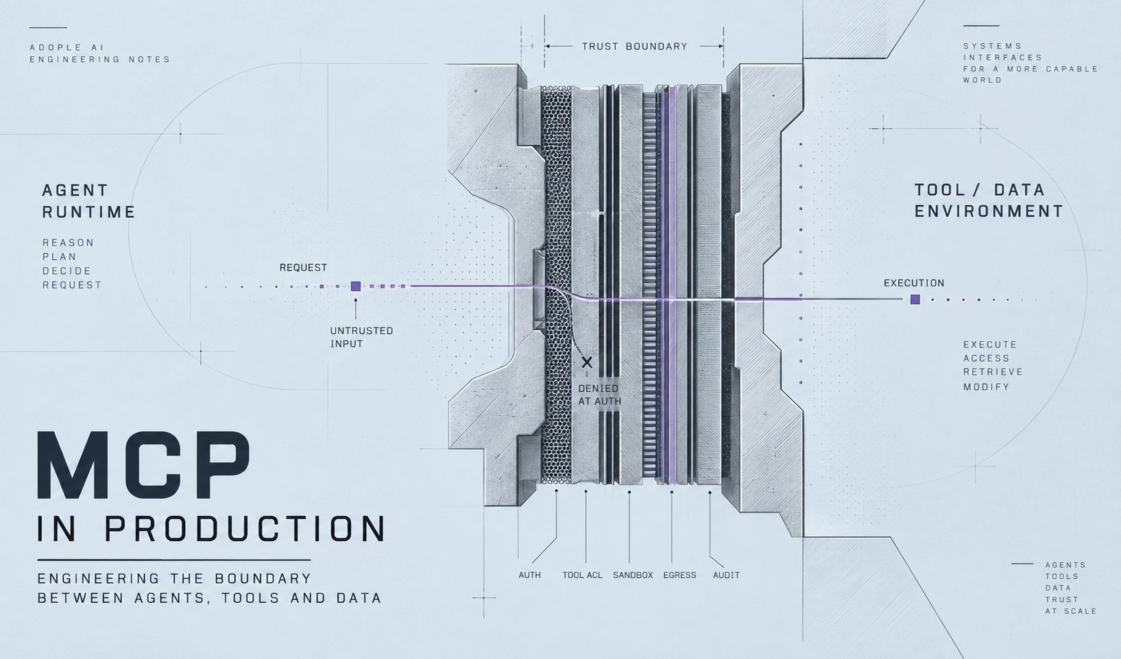 MCP in Production: Engineering the Boundary Between Agents, Tools and Data