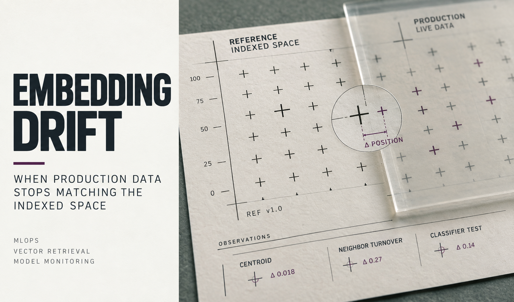 Embedding Drift: What Happens When Your Production Data Stops Looking Like Training Data