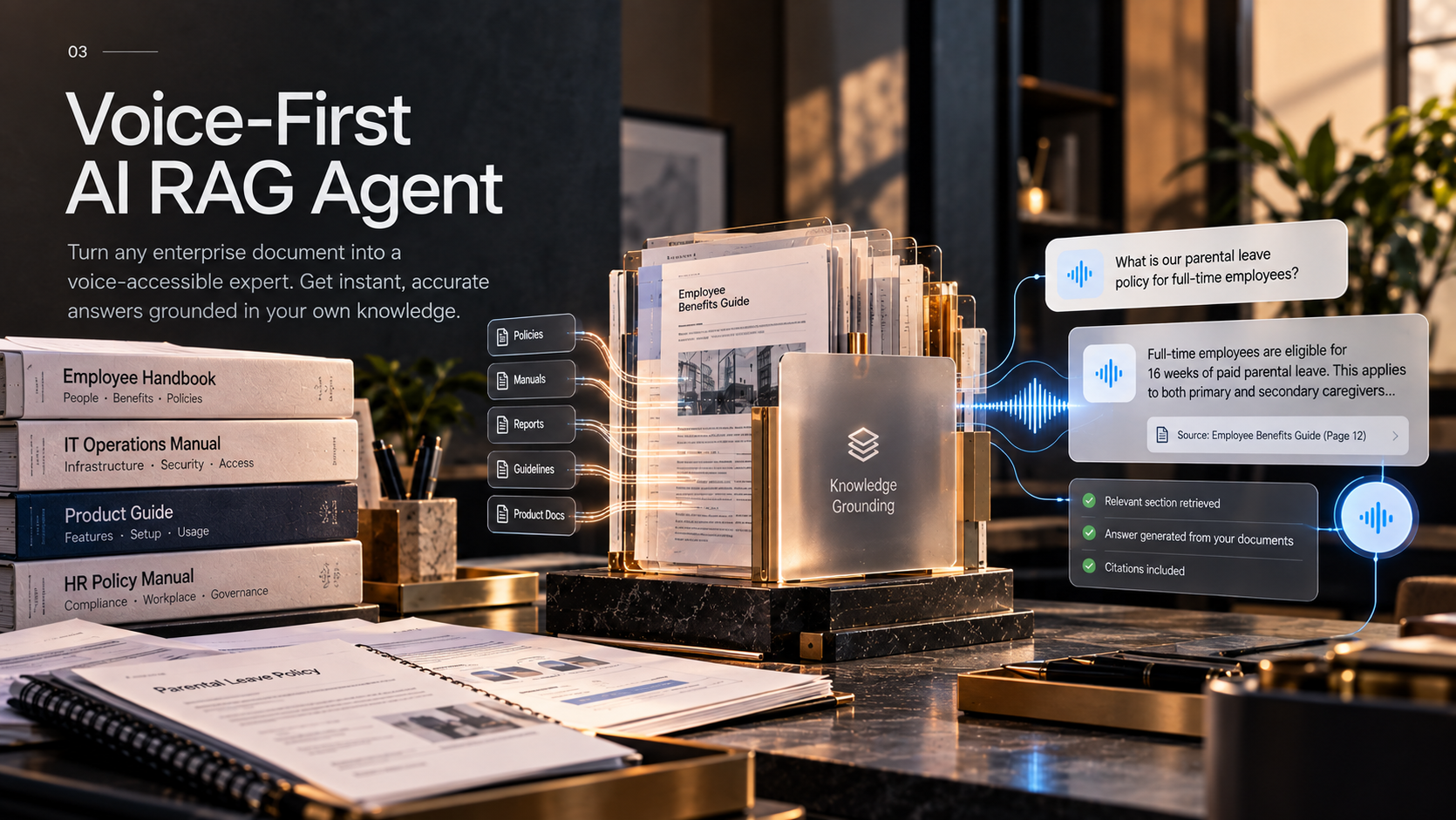 Voice Agent product visual